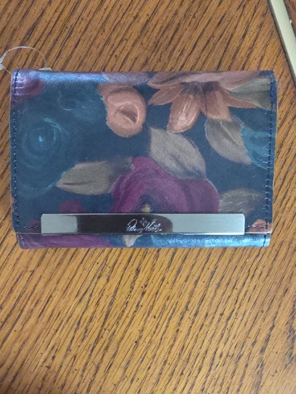 Partica Nash Leather Floral Purse With Matching Wallet - Picture 4 of 17